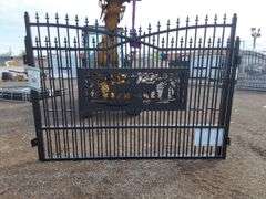 20 ft Bi-Parting Wrought Iron Gate