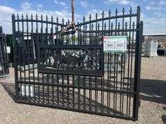 7FT(H)x 20FT(L) Metal Farm Driveway  Gate