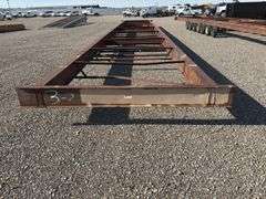 Custom Built 62 Ft x 9 Ft 6 In 8 Axle Modular Trailer Frame