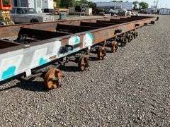 Custom Built 62 Ft x 9 Ft 6 In 8 Axle Modular Trailer Frame