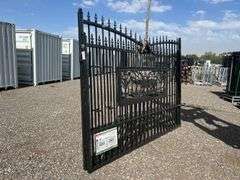 7FT(H)x 20FT(L) Metal Farm Driveway  Gate