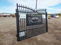 20 ft Bi-Parting Wrought Iron Gate