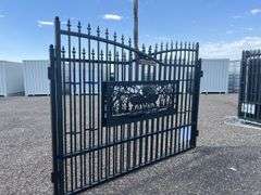 7FT(H)x 20FT(L) Metal Farm Driveway  Gate