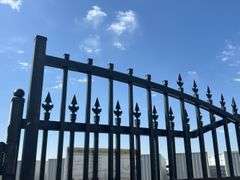 7FT(H)x 20FT(L) Metal Farm Driveway  Gate