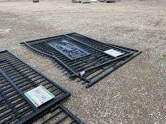 7FT(H)x 20FT(L) Metal Farm Driveway  Gate