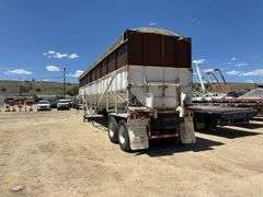 1995 Eagle Bridge 42ft T/A Live Bottom Grain Trailer