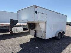 2006 Phoenix T/A Gooseneck Enclosed Utility Trailer