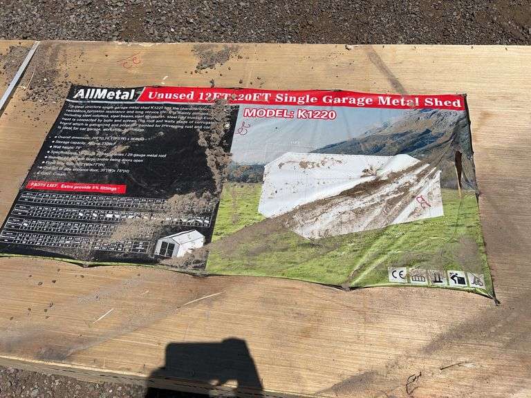 Single Garage Shed 12ftx20ft - Albuquerque NM