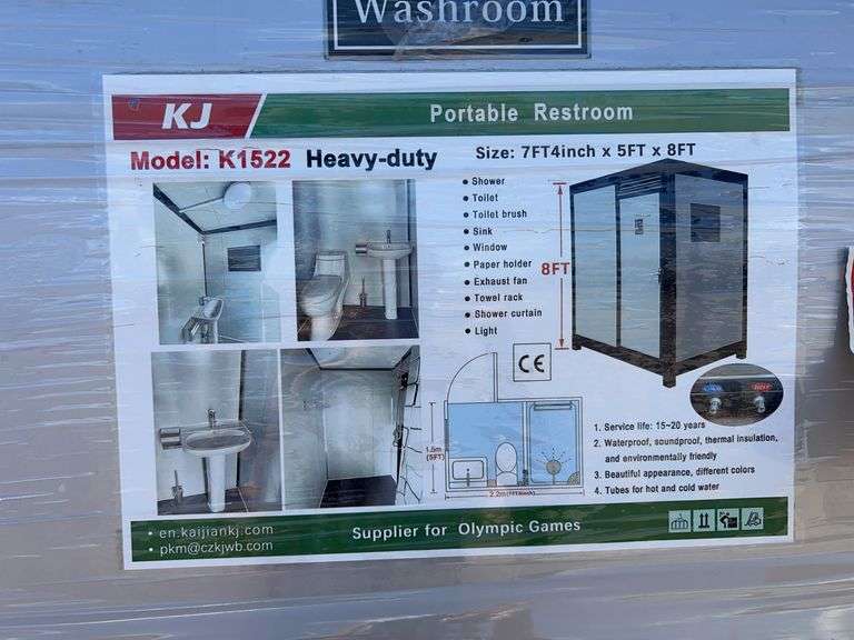 Portable Restroom Model K - Albuquerque NM