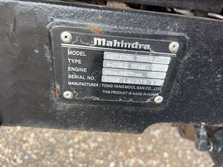 2017 Mahindra 2555NC 4X4 Tractor - Albuquerque, NM