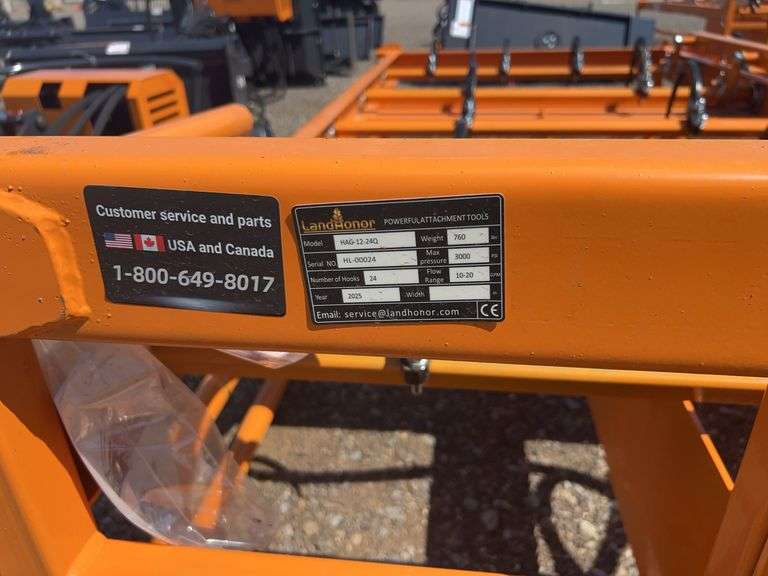 Landhonor Hay Accumulator Grapple Model HAG-12-24Q - Albuquerque NM