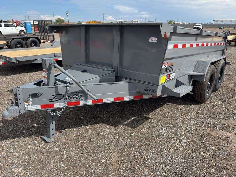 2025 Delta 12 ft T/A Dump Trailer - Albuquerque NM