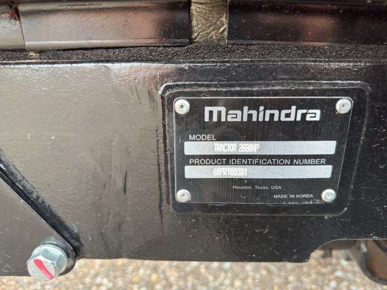 2023 Mahindra TR 2660 PST 4x4 Utility Tractor - Albuquerque, NM