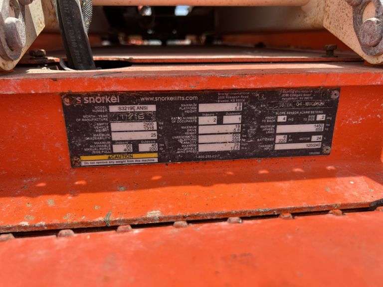 2018 Snorkel S3219E Scissor Lift - Albuquerque, NM