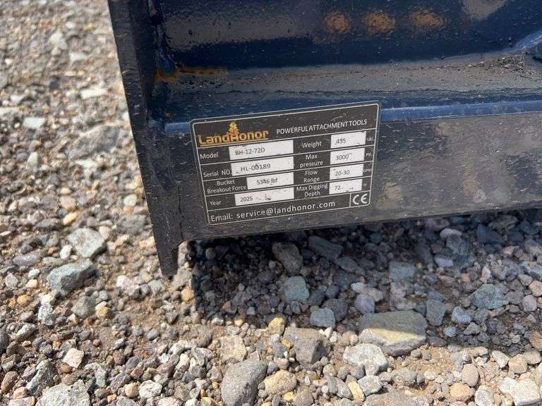 Landhonor Backhoe Attachment Model BH-12-72D - Albuquerque NM