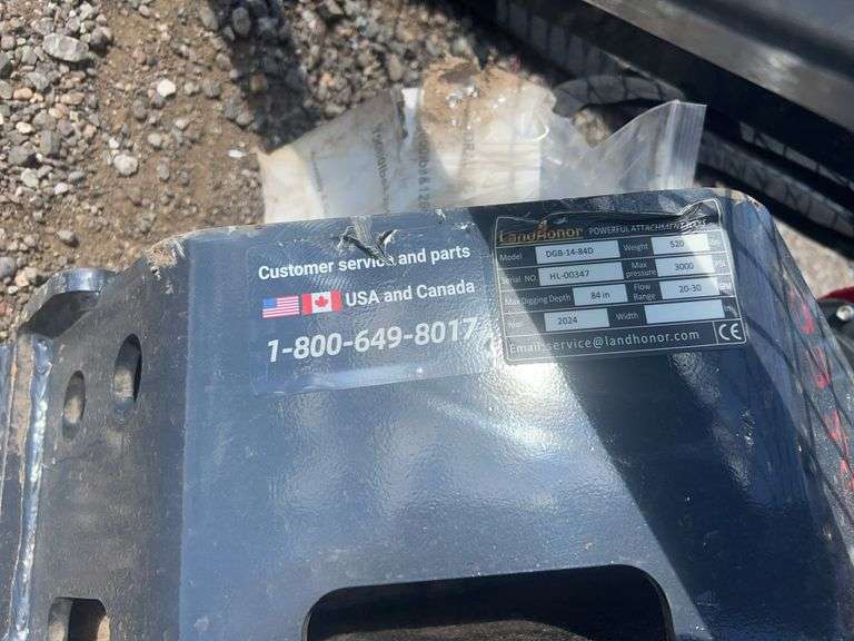 Landhonor Hydraulic Winch ModelDGB-14-84D - Albuquerque NM