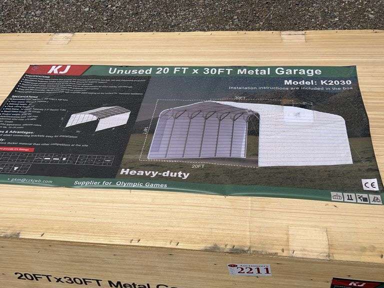 Metal Garage 20ft x 30ft - Albuquerque NM