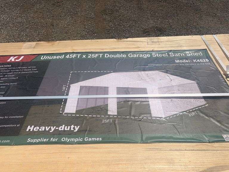 Metal Garage 45ft x 25ft - Albuquerque NM