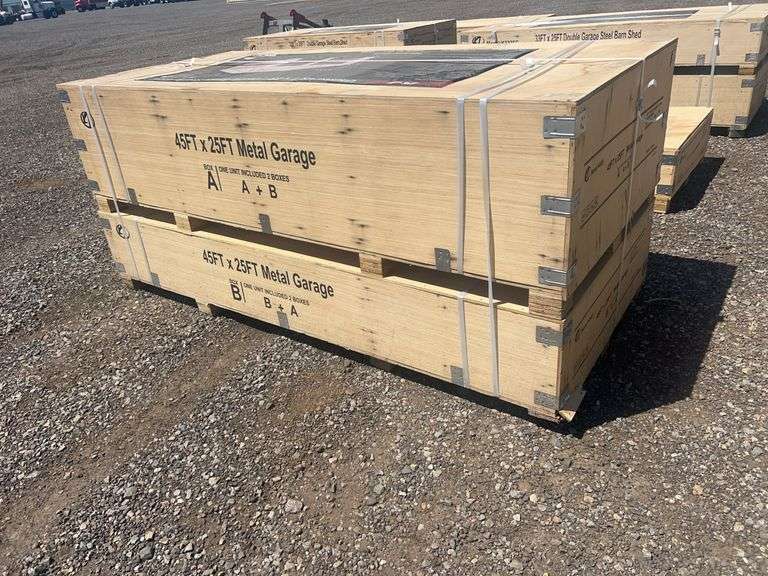 Metal Garage 45ft x 25ft - Albuquerque NM