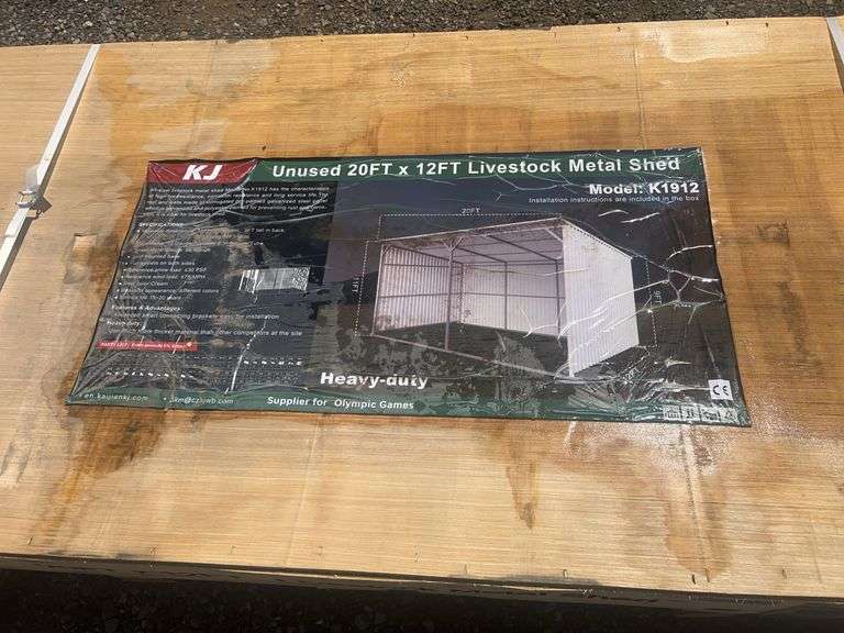 Livestock Metal Shed 20ft x 12ft - Albuquerque NM