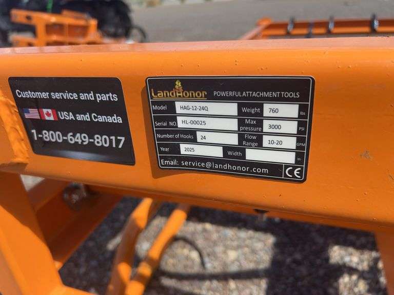 Landhonor Hay Accumulator Grapple Model HAG-12-24Q - Albuquerque NM