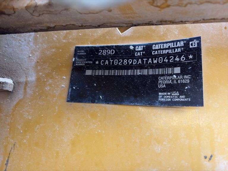Cat 289D Two Speed Compact Track Loader - Albuquerque, NM