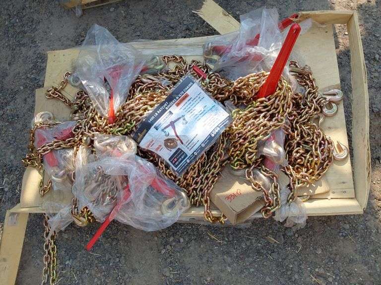 5400 lb Ratchet Binders & G70 Chains Model LHR-RC5400 - Albuquerque NM