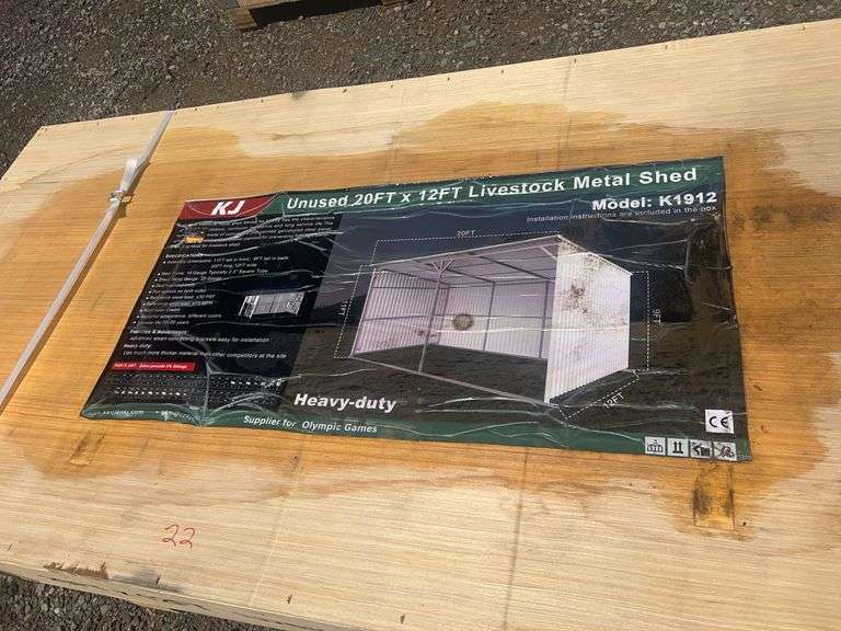 Livestock Metal Shed 20ftx12ft - Albuquerque NM
