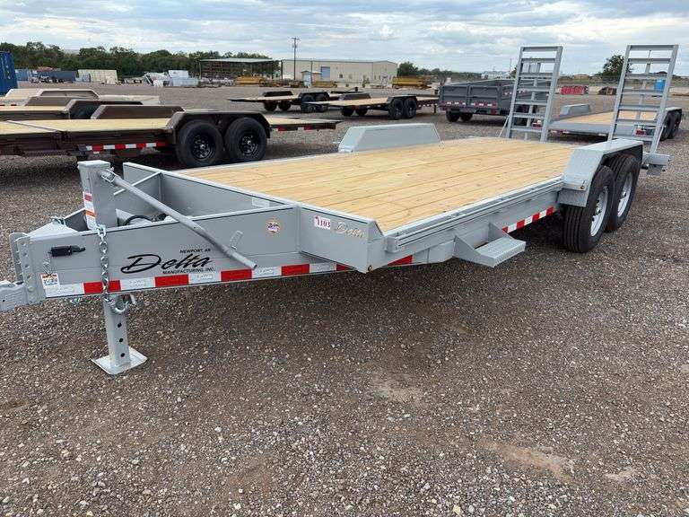 2025 Delta 20ft T/A Equipment Trailer - Albuquerque NM