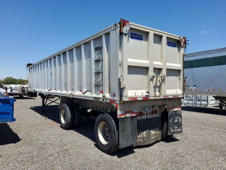 2020 Mate 3/4 Frame 39ft Spread Axle End Dump Trailer