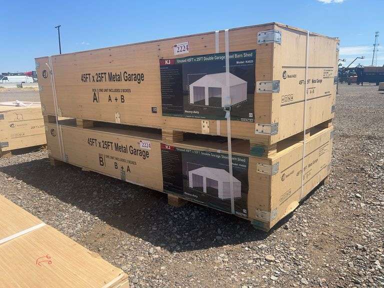 Metal Garage 45ft x 25ft - Albuquerque NM