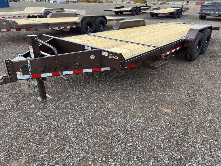 2025 Delta 20 ft T/A Tilt Deck Equipment Trailer - Albuquerque, NM