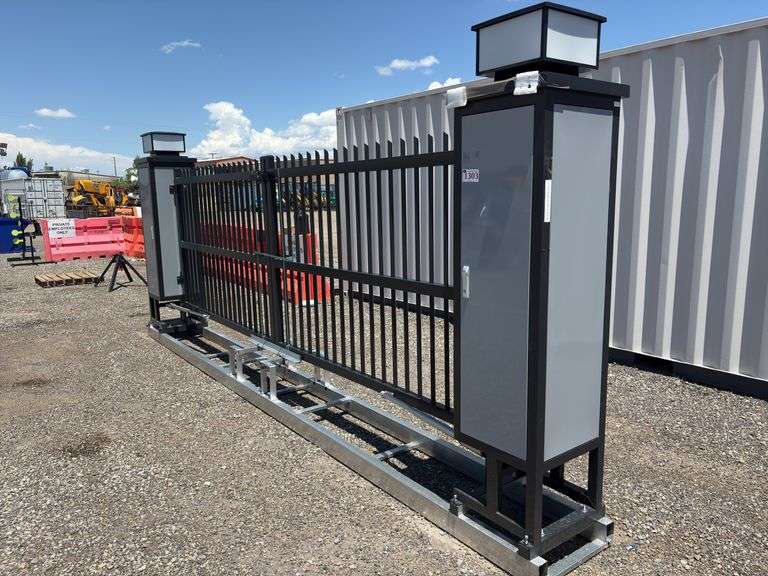 20FT Driveway Electric Double Swing Gate - Albuquerque NM