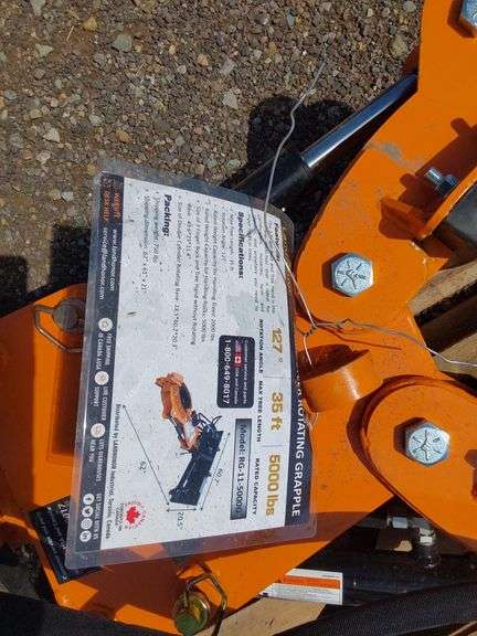 Landhonor Rotating Grapple Model RG-11-5000G - Albuquerque NM