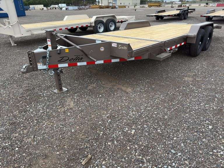 2025 Delta 20 ft T/A Tilt Deck Equipment Trailer - Albuquerque NM