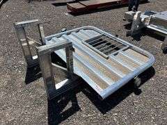 Diamond plated Headache rack