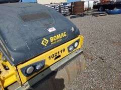 2017 Bomag BW 120SL Vibratory Tandem Drum Roller
