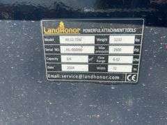 Skid Steer Rock Picker Model RP-12-72W - Albuquerque NM