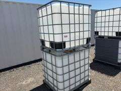 Qty Of (2) 275 Gal Basket Tanks