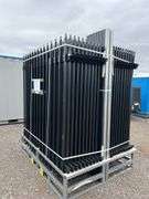 Qty 40 7FT 2-Rail Iron Site Fencing - Albuquerque NM