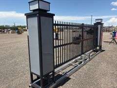 20FT Driveway Electric Double Swing Gate - Albuquerque NM