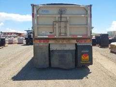 2006 East Genesis T/A Aluminum 3/4 Frame End Dump Trailer