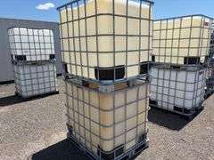 Qty Of (2) 275 Gal Basket Tanks