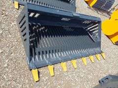 Landhonor 72in Skid Steer Rock Bucket  Model RB-14-78W - Albuquerque NM