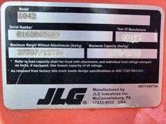 2015 JLG 6042 6,000 lb 4X4X4 Telescopic Forklift - Albuquerque, NM
