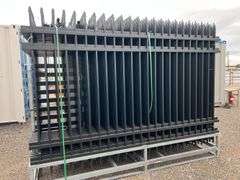 Qty (30) 2025 Greatbear 10 x 7 4-Rail Iron Fencing - Albuquerque NM