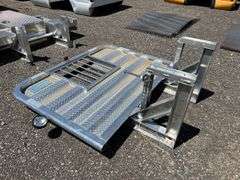 Diamond plated Headache rack