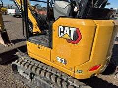 2022 Cat 303 CR Mini Excavator
