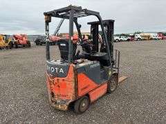 Toyota 8FBCU25 5000 Lb Electric Forklift - Albuquerque, NM