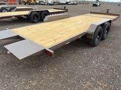 2025 Delta 20 ft T/A Tilt Deck Equipment Trailer - Albuquerque NM